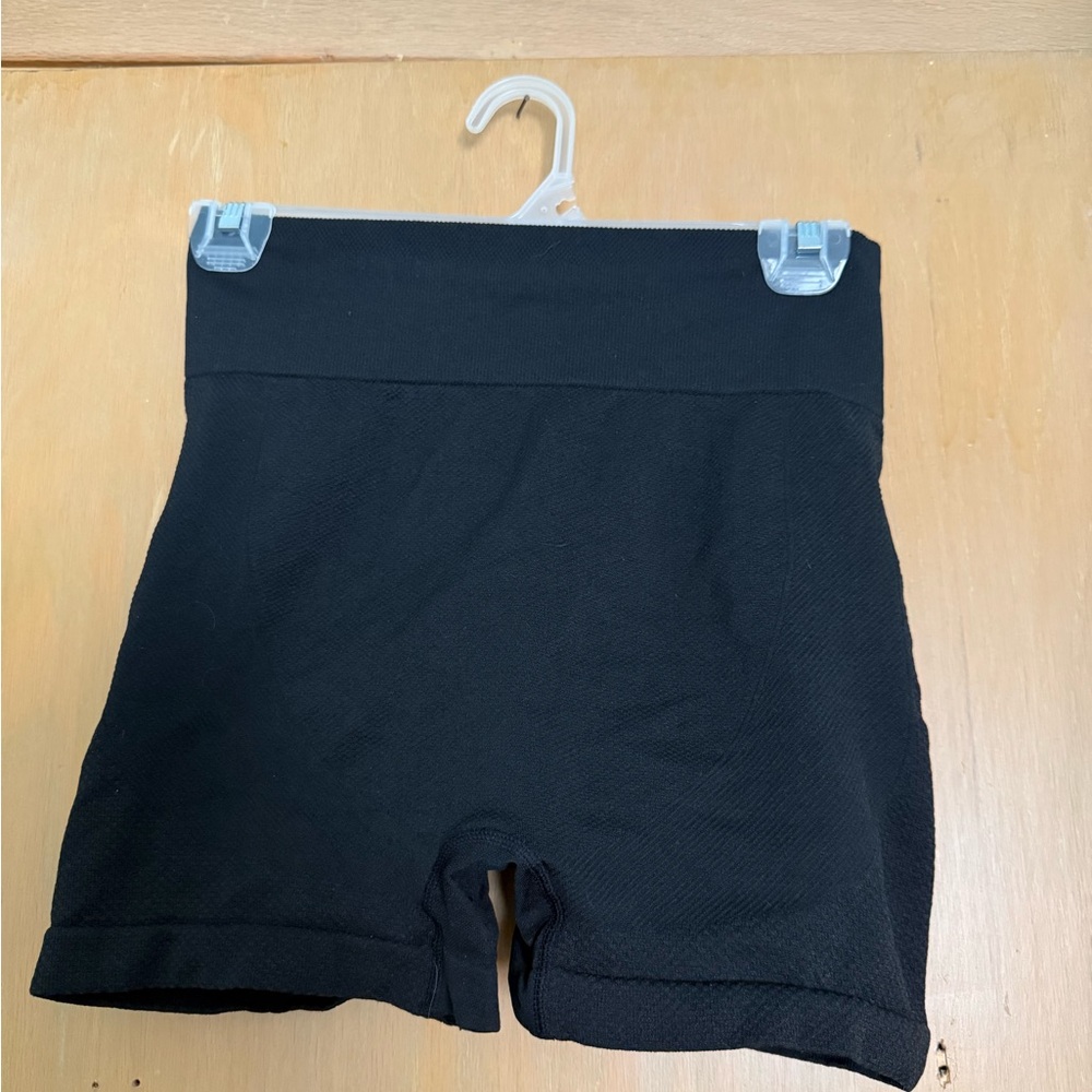 SHEIN Black Bike Shorts Athletic Style